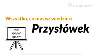 Przysłówek [upl. by Ivetts681]