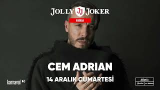 Cem Adrian 14 Aralıkta Jolly Joker Ankara’da 🎤✨⁣ [upl. by Oiled]