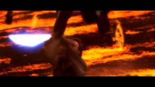 The FALL of Anakin Skywalker FIGHT with ObiWan Kenobi [upl. by Koppel]