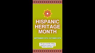 BU Wheelock Celebrates Hispanic Heritage Month [upl. by Moriarty]