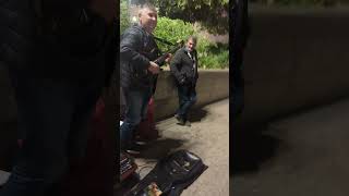 busker is demanding money explicitly [upl. by Brenan579]