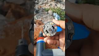 775 dc motor drill vs 555 dc motor drill power test shorts [upl. by Nosiaj]