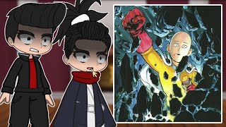 S Class Heroes  React to Saitama  One PunchMan  Tiktok  Gacha react [upl. by Nosinned]