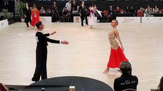 WDSF GrandSlam Belgrade Standard 2024  Semifinal Viennese Waltz [upl. by Emiolhs]