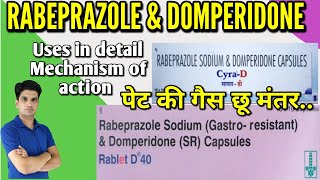 Rablet DSR capsule  Cyra D capsules  Rabeprazole sodium and domperidone capsules [upl. by Gardie380]