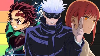 Ranking the 19 Best SHONEN Anime of This Decade [upl. by The]