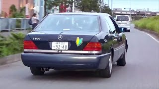 【V12直管のベンツがヤバい】Sクラスの爆音フルスロットル加速MercedesBenz S600 Straight pipe sound [upl. by Fernand744]