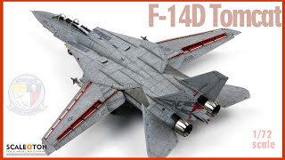 F14D Tomcat 172 GWH Scale Model Aircraft [upl. by Nottnerb]