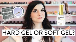 Hard Gel vs Soft Gel  What is the difference 🤔 [upl. by Maddy130]