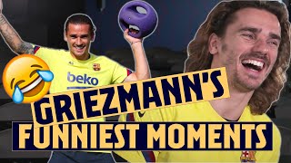 🤣ALL of ANTOINE GRIEZMANN funniest moments 🤣 [upl. by Kareem172]