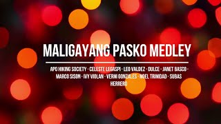 🎤 Pinoy Christmas Karaoke  Medley Maligayang Pasko Namamasko Ang Pasko’y Sumapit and More 🎄🎶 [upl. by Cutler404]