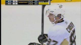 Pittsburgh Penguins  New York Islanders Shootout 10309 [upl. by Eesac]