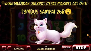 M3L3DAK🔥JACKP0T C3PAT CAT CAFE MAXB3T T3MBUS SAMPAI 26B😮 [upl. by Nahguav675]