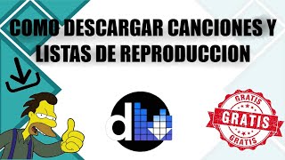 DESCARGAR MUSICA GRATIS 2024 DEEMIX LISTAS DE REPRODUCCION Y CANCIONES [upl. by Elletse7]