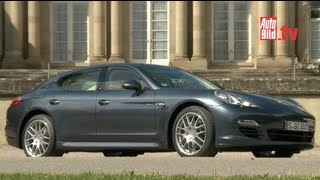 Porsche Panamera Diesel  Erster Fahrbericht [upl. by Novets]