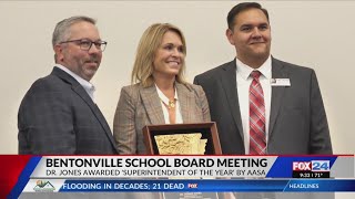 Bentonville School Board approves fifth athletic trainer [upl. by Anomis395]