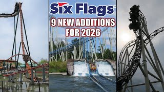 Six Flags Announces 9 New Additions for 2026  What Will Replace Kingda Ka [upl. by Wurst]