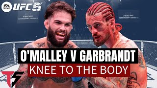 Sean OMalley vs Cody Garbrandt  Knee To The Body  TKO  UFC 5 [upl. by Winifred]