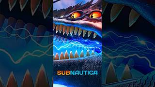 Epic Gargantuan Leviathan LIGHTNING ATTACK subnautica gaming shorts [upl. by Harragan]