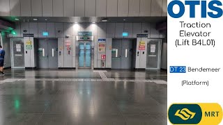 Awkward OTIS Gen2 Elevator at Bendemeer MRT Station Lift B4L01 [upl. by Samuelson]