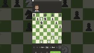 When you play a brilliant move after blundering the queen 👑  chess ♟️ [upl. by Silver]