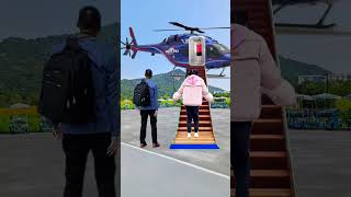 Its so convenient to travel by helicopter Believe in the power of technology to realize your d [upl. by Nerb]