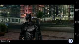 The Dark Knight Rises Playthrough for Android  Part 1 [upl. by Brathwaite507]