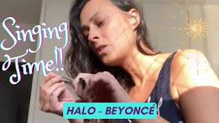 Singing Halo  Beyoncé [upl. by Amos]