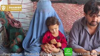 Poverty Hurt  Sponsor a Family in Afghanistan  2020 [upl. by Ahsircal]