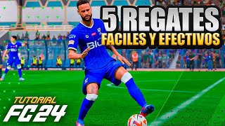 LOS MEJORES REGATES DE EA FC 24  FACILES Y EFECTIVOS [upl. by Awahsoj214]