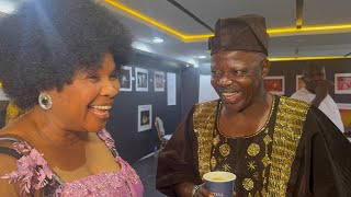 MOJI AFOLAYAN OJOPAGOGO AT KUNLE AFOLAYAN’S ANIKULAPO SERIES PREMIERE [upl. by Jaquelin]