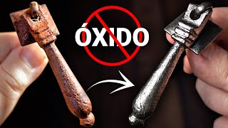 Cómo QUITAR ÓXIDO Fácil y Efectivo ¡Sin dañar el metal ✅ Limpiar oxidación rápido y barato [upl. by Hsirehc505]