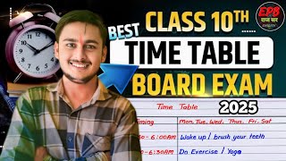 class 10 time table 2025class 10 exam time table 2025class 10 time table 2025 up board [upl. by Lynnell]