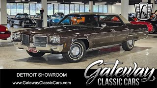 1971 Oldsmobile 98  Gateway Classic Cars Detroit  2372 DET [upl. by Glavin]