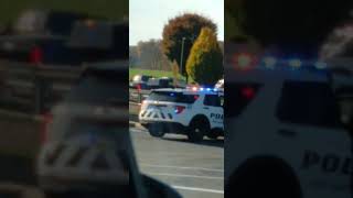 Mountville PA West Hempfield pa cop cars responded to a car accident [upl. by Acissaj]