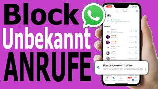 So blockieren Sie alle unbekannten Nummern in WhatsApp [upl. by Winna]