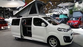 2020 Citroen Spacetourer Vanster Feel  Exterior and Interior  Caravan Show CMT Stuttgart 2020 [upl. by Bilek22]