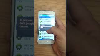 Solución el proceso comgoogleprocessgapps se detuvo [upl. by Notsag]