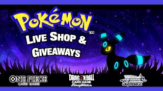 🔴 LIVE Friday Night Pokemon Shop amp Giveaways DEGENERATE HOURS PT 2  SELF RAID [upl. by Lidah]