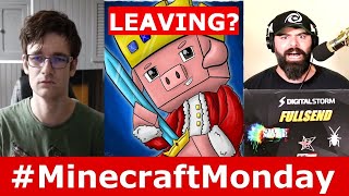 Technoblade is LEAVING Minecraft Monday Keem amp a6d FIGHT  Dream BBH Ewok [upl. by Anoif]