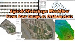 Drone Imagery Processing From Raw Images To Orthomosaic Part 2 [upl. by Wanonah]