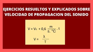 velocidad de propagación del SONIDO en el aire 2022 [upl. by Obara]