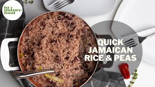 Quick Jamaican Rice amp Peas [upl. by Alyse340]