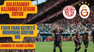 FENER KAYBETTİ KADIKÖY KARIŞTI  GALATASARAYDA MORALLER YERİNDE  OSİMHEN VE ICARDİ ÇİFT FORET [upl. by Ahsitel]