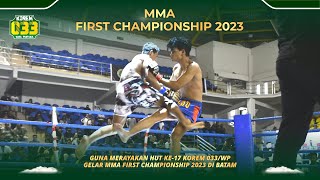 MMA First Championship 2023 [upl. by Ynaffital130]