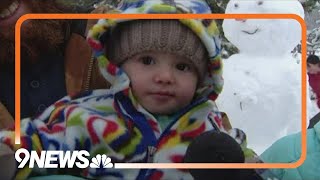 Families take advantage of snow day on local sledding hill [upl. by Aksel866]