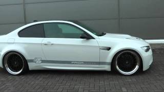 BMW E92 335I WIDEBODY KITM3 CONVERSION BY PRIOR DESIGN [upl. by Aikim]