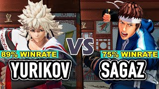 KOF XV ▰ YURIKOV MeitenkunRyoIsla vs SAGAZ YashiroShingoRobert [upl. by June]