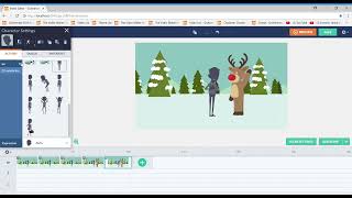 GoAnimate Online 2024 Tutorial Christmas [upl. by Eyla831]