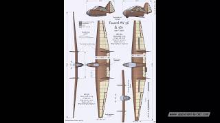 Tuto Catia  dessiner la peau dune Aile Fauvel AV36 [upl. by Ellenrahc]